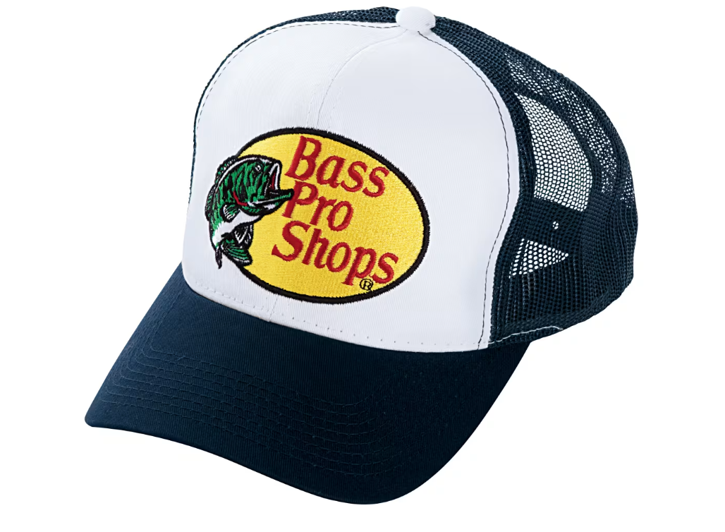 Bass Pro Shops Embroidered Logo Mesh Cap - Navy
