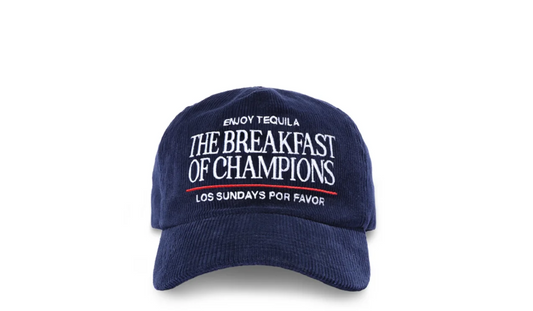The Breakfast Corduroy Cap - Navy